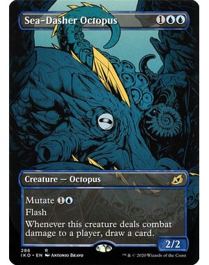 Magic: The Gathering Sea-Dasher Octopus (Showcase) (286) Near Mint Foil
