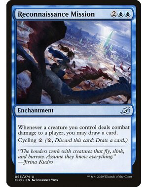 Magic: The Gathering Reconnaissance Mission (065) Lightly Played Foil
