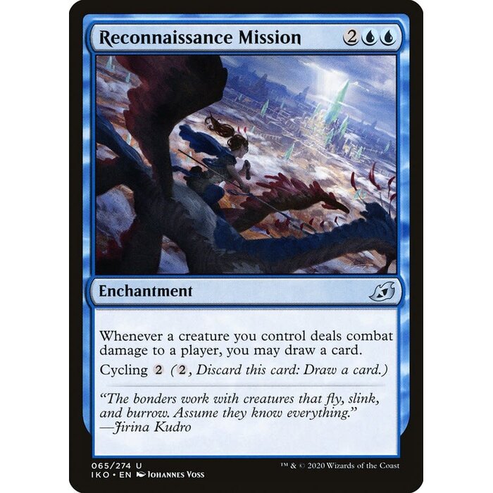 Magic: The Gathering Reconnaissance Mission (065) Lightly Played Foil
