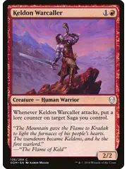 Magic: The Gathering Keldon Warcaller (136) Near Mint