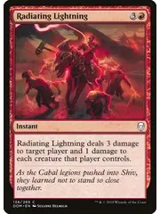 Magic: The Gathering Radiating Lightning (138) Near Mint