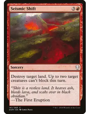 Magic: The Gathering Seismic Shift (141) Near Mint