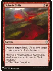 Magic: The Gathering Seismic Shift (DOM-141) Near Mint