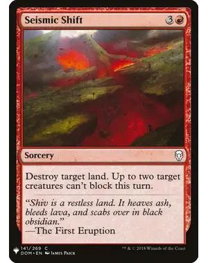 Magic: The Gathering Seismic Shift (DOM-141) Near Mint