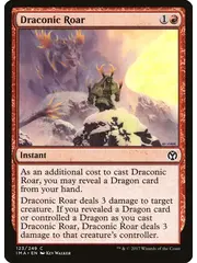 Magic: The Gathering Draconic Roar (123) Near Mint