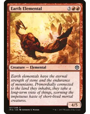 Magic: The Gathering Earth Elemental (127) Near Mint