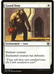Magic: The Gathering Guard Duty (22) Near Mint