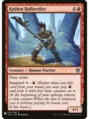 Magic: The Gathering Keldon Halberdier (IMA-135) Near Mint
