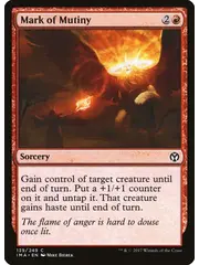 Magic: The Gathering Mark of Mutiny (139) Near Mint