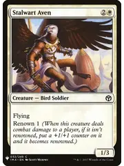 Magic: The Gathering Stalwart Aven (IMA-32) Near Mint