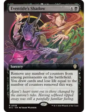Magic: The Gathering Eventide's Shadow (Extended Art) (028) Near Mint