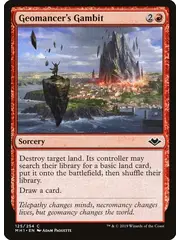 Magic: The Gathering Geomancer's Gambit (125) Near Mint