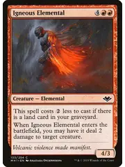 Magic: The Gathering Igneous Elemental (133) Near Mint