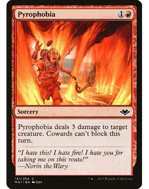 Magic: The Gathering Pyrophobia (141) Near Mint