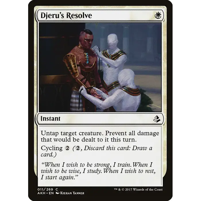 Magic: The Gathering Djeru's Resolve (11) Near Mint
