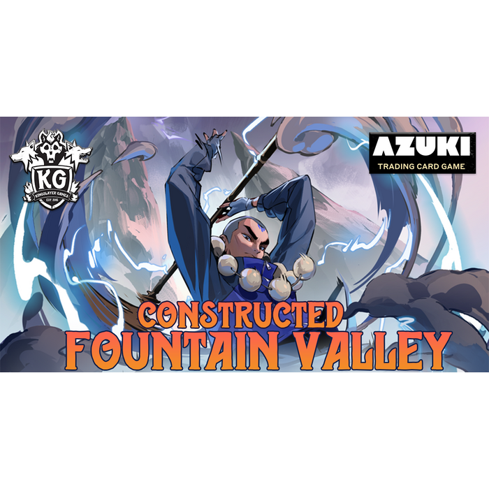 Azuki Labs 10/12/26 Fountain Valley Azuki Constructed Monday 7 PM