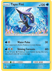 Pokemon Tapu Fini (SM92) Lightly Played Holofoil