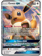 Pokemon Eevee GX (SM174) Moderately Played Holofoil