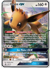Pokemon Eevee GX (SM175) Moderately Played Holofoil