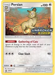 Pokemon Persian (Prerelease) (SM182) Lightly Played Holofoil