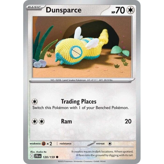 Pokemon Dunsparce (120) Lightly Played