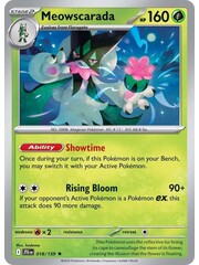 Pokemon Meowscarada (Cosmos Foil) (018) Lightly Played Holofoil