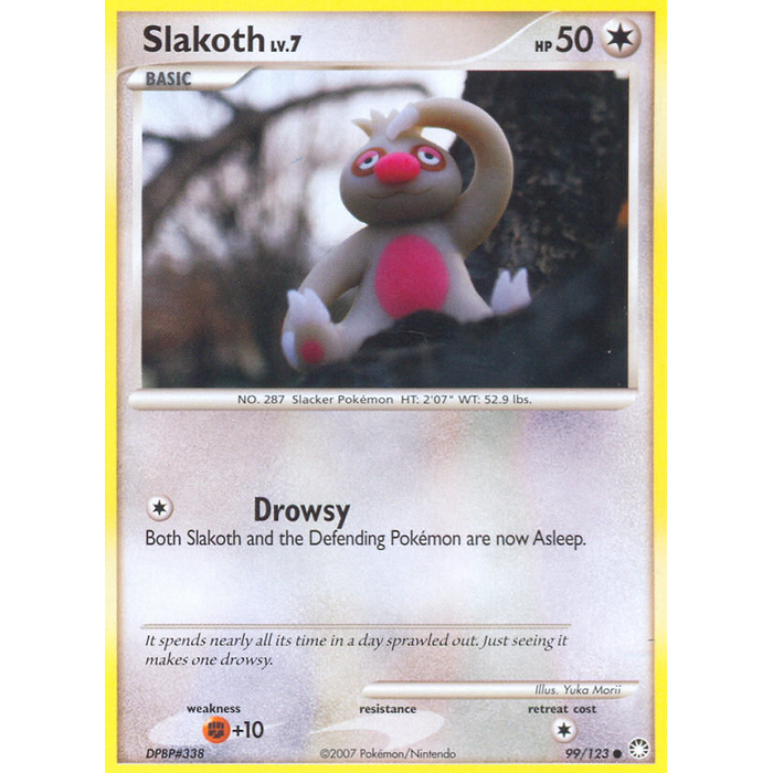 Pokemon Slakoth (099) Lightly Played