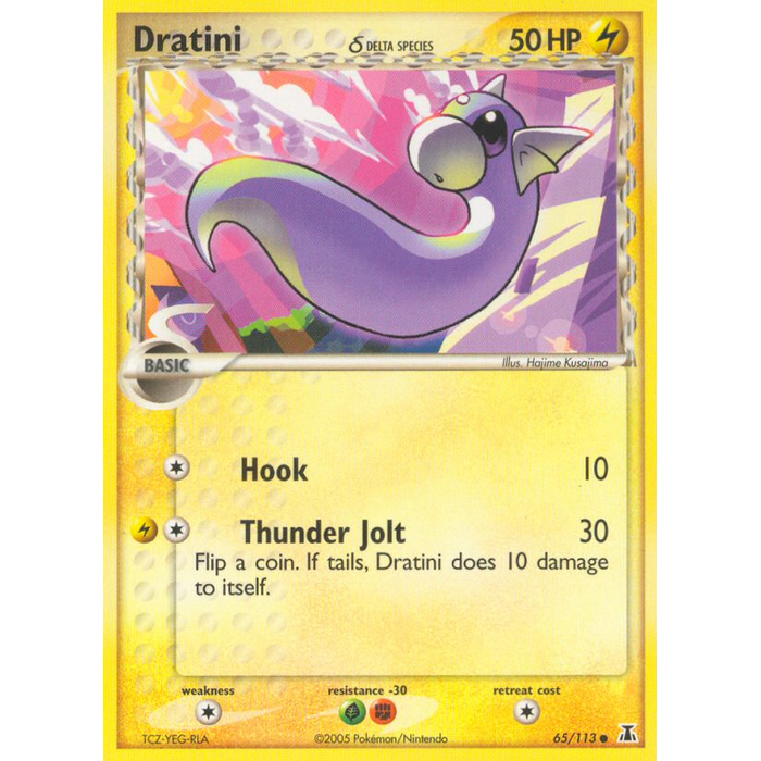 Pokemon Dratini (Delta Species) (065) Lightly Played
