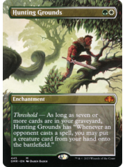Magic: The Gathering Hunting Grounds (Borderless) (445) Lightly Played Foil