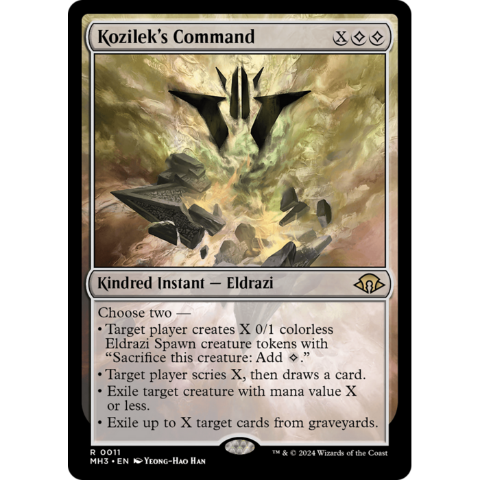Magic: The Gathering Kozilek's Command (011) Lightly Played