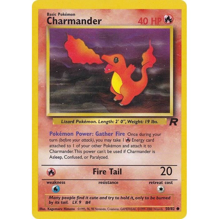 Pokemon Charmander (050) UNL Lightly Played