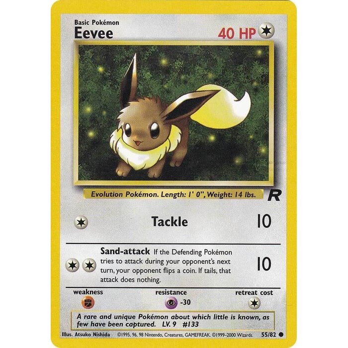 Pokemon Eevee (055) UNL Lightly Played