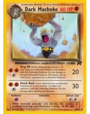 Pokemon Dark Machoke (040) UNL Lightly Played