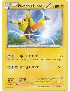 Pokemon Pikachu Libre (014) Lightly Played