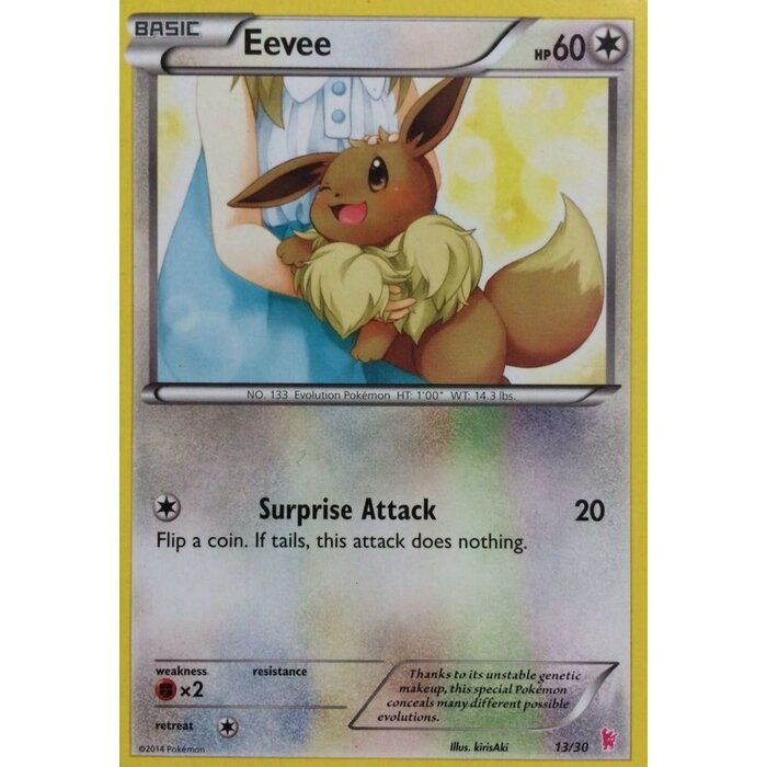 Pokemon Eevee (013) Lightly Played
