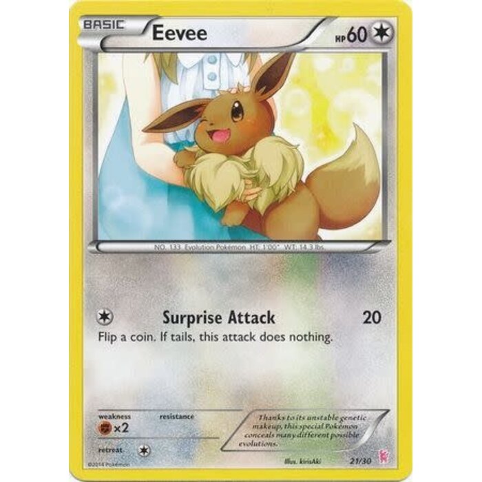 Pokemon Eevee (021) Lightly Played