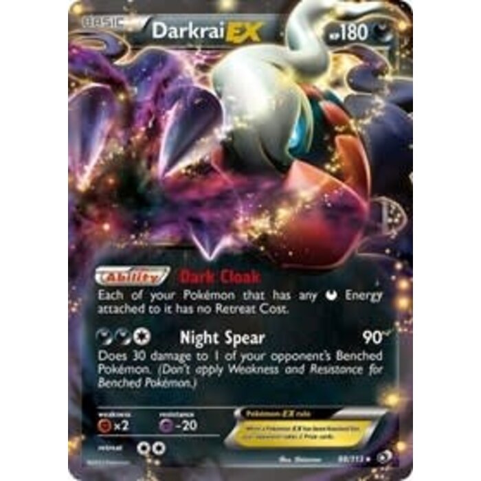 Pokemon Darkrai EX (088) Lightly Played Holofoil