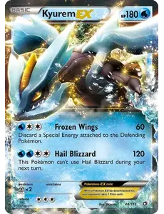 Pokemon Kyurem EX (044) Lightly Played Holofoil