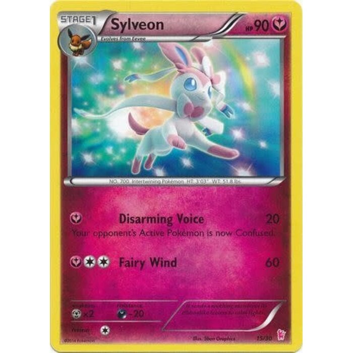 Pokemon Sylveon (015) Lightly Played