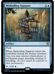 Magic: The Gathering Misleading Signpost (011) Lightly Played