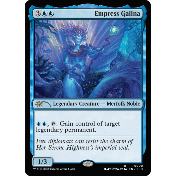 Magic: The Gathering Empress Galina (9998) Lightly Played