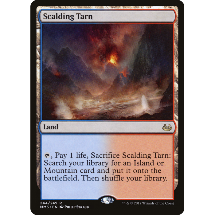 Magic: The Gathering Scalding Tarn (244) Lightly Played