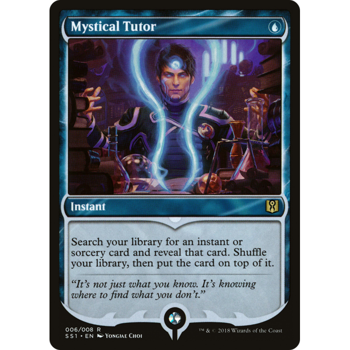 Magic: The Gathering Mystical Tutor (006) Lightly Played
