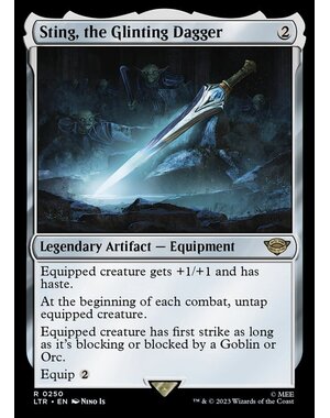 Magic: The Gathering Sting, the Glinting Dagger (250) Lightly Played