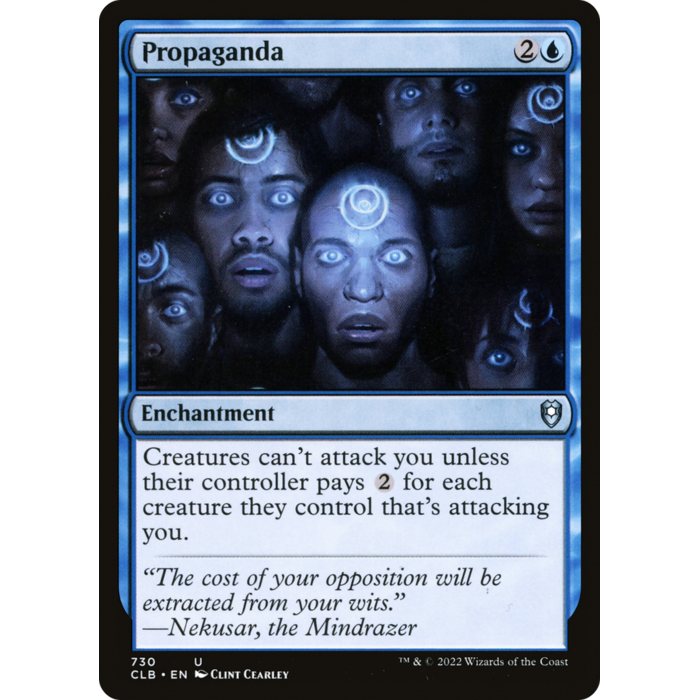 Magic: The Gathering Propaganda (730) Lightly Played