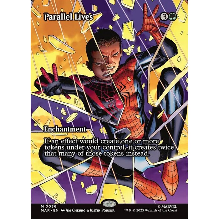Magic: The Gathering Parallel Lives (Borderless) (036) Lightly Played