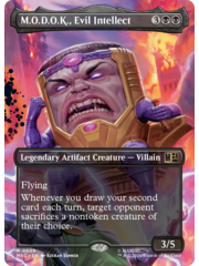 Magic: The Gathering M.O.D.O.K., Evil Intellect (Borderless) (509) Lightly Played