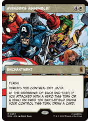 Magic: The Gathering Avengers Assemble! (Borderless) (297) Lightly Played