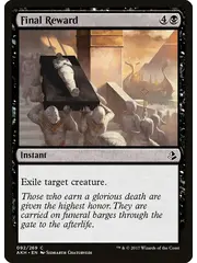 Magic: The Gathering Final Reward (92) Near Mint
