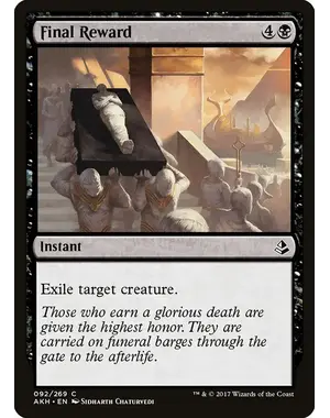 Magic: The Gathering Final Reward (92) Near Mint